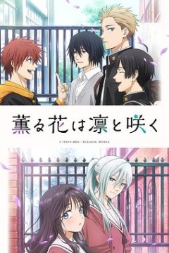 薰香花朵凛然绽放