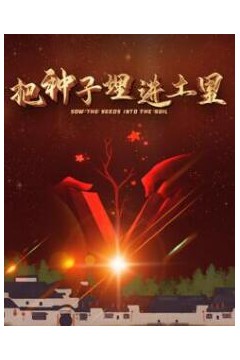 把种子埋进土里