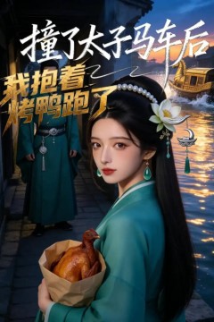 撞了太子马车后，我抱着烤鸭跑了