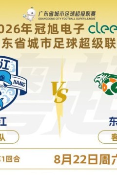 广东省城市足球超级联赛八强附加赛(第一回合)全场回放：阳江VS东莞