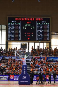 2026安徽省城市篮球联赛第8轮全场回放：阜阳vs池州